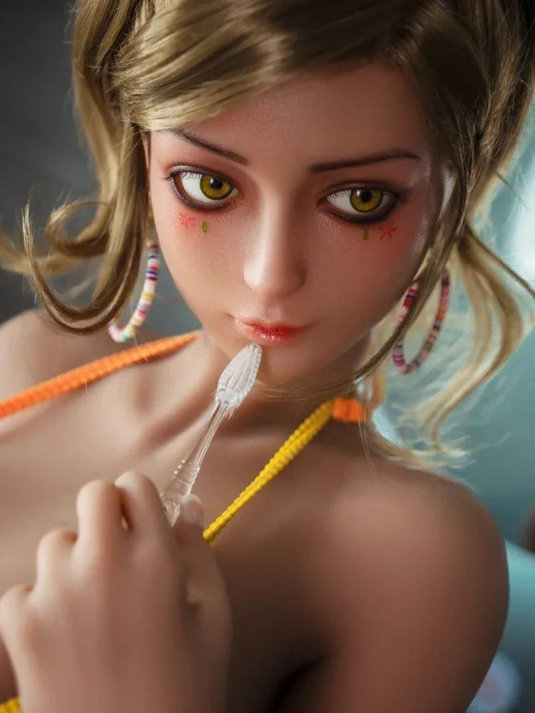 F1609-157cm\/5ft2  G+ Cup Realistic Silicone Head Robotic Female Sex Bot |Rosretty Doll view 4