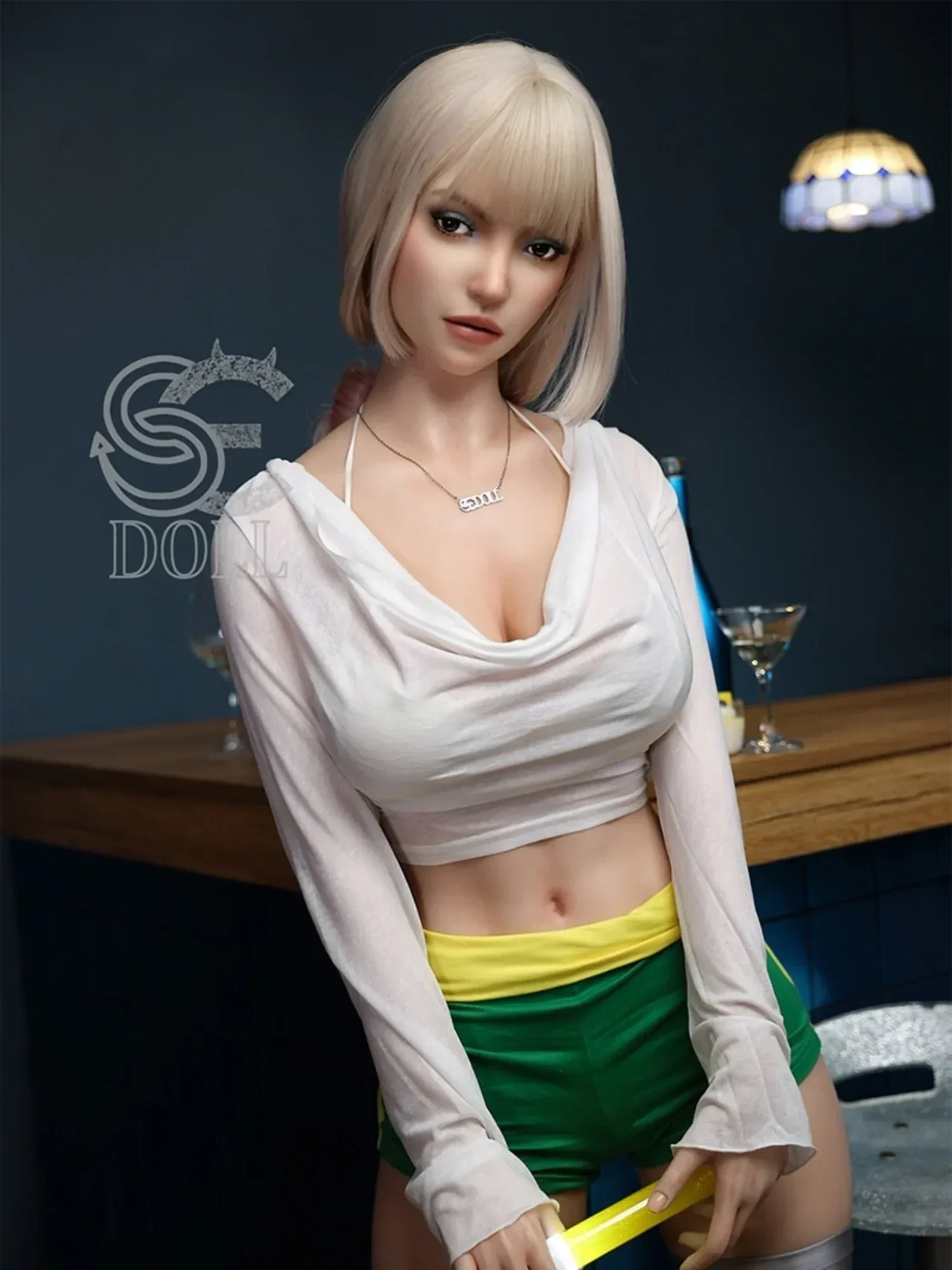 F4530-167cm(5.5ft)-34kg Jenny.M E Cup Mescular Butt Muscle European Real Silicone Medium butt Sex Doll｜SE Doll view 2