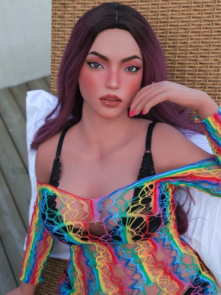 F1514-155cm(5ft1)-38kg E Cup Ginny  MILF Silicone Head Most Realistic Sex Doll |Climax Doll Pro view 5