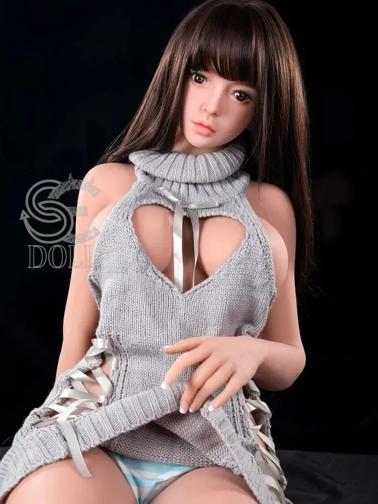 F908-161cm(5.3ft)-35kg Mika F Cup Young Big Tits Brunette Chinese Lolita TPE Love Doll｜SE Doll view 6
