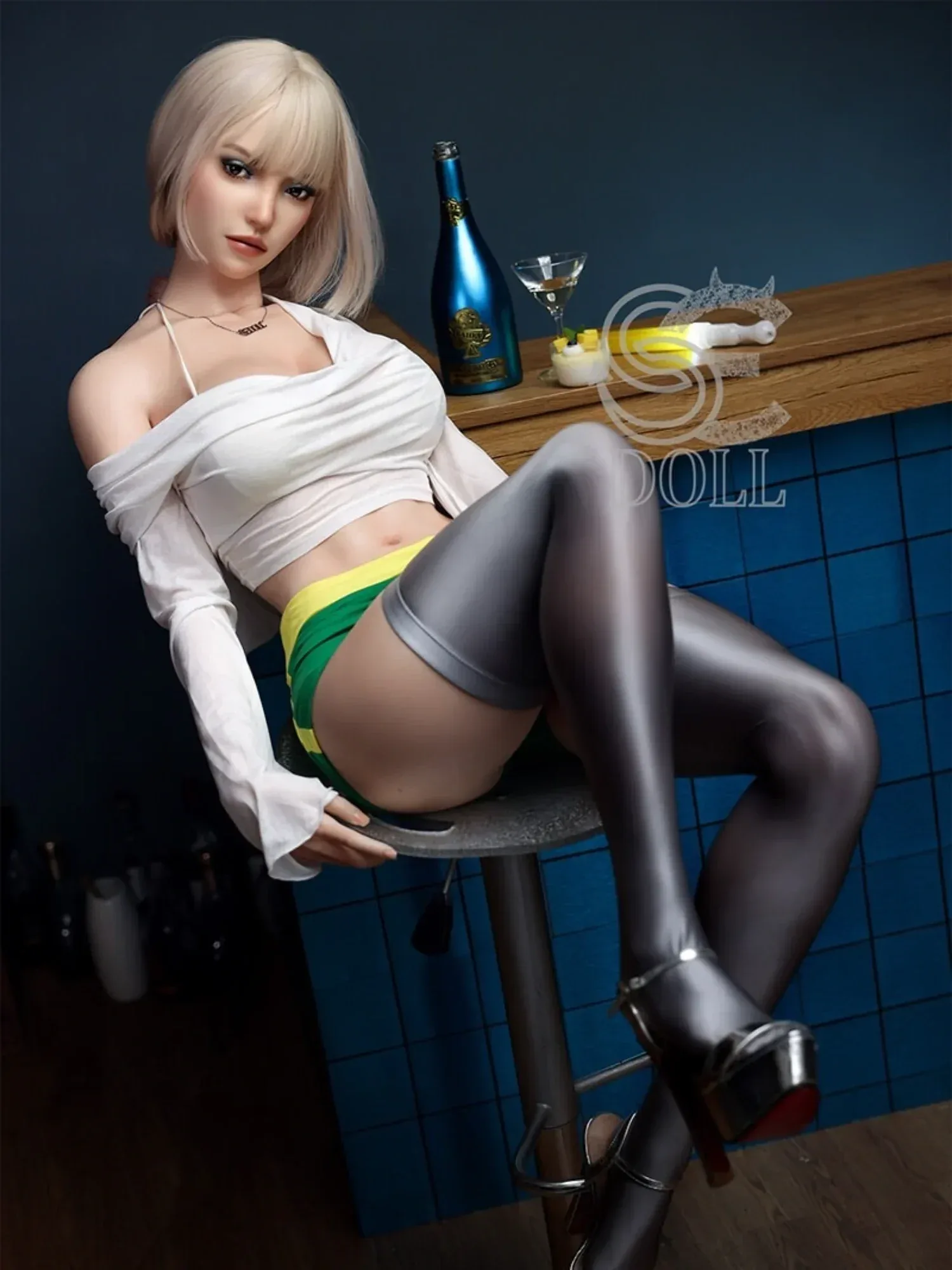 F4530-167cm(5.5ft)-34kg Jenny.M E Cup Mescular Butt Muscle European Real Silicone Medium butt Sex Doll｜SE Doll view 3