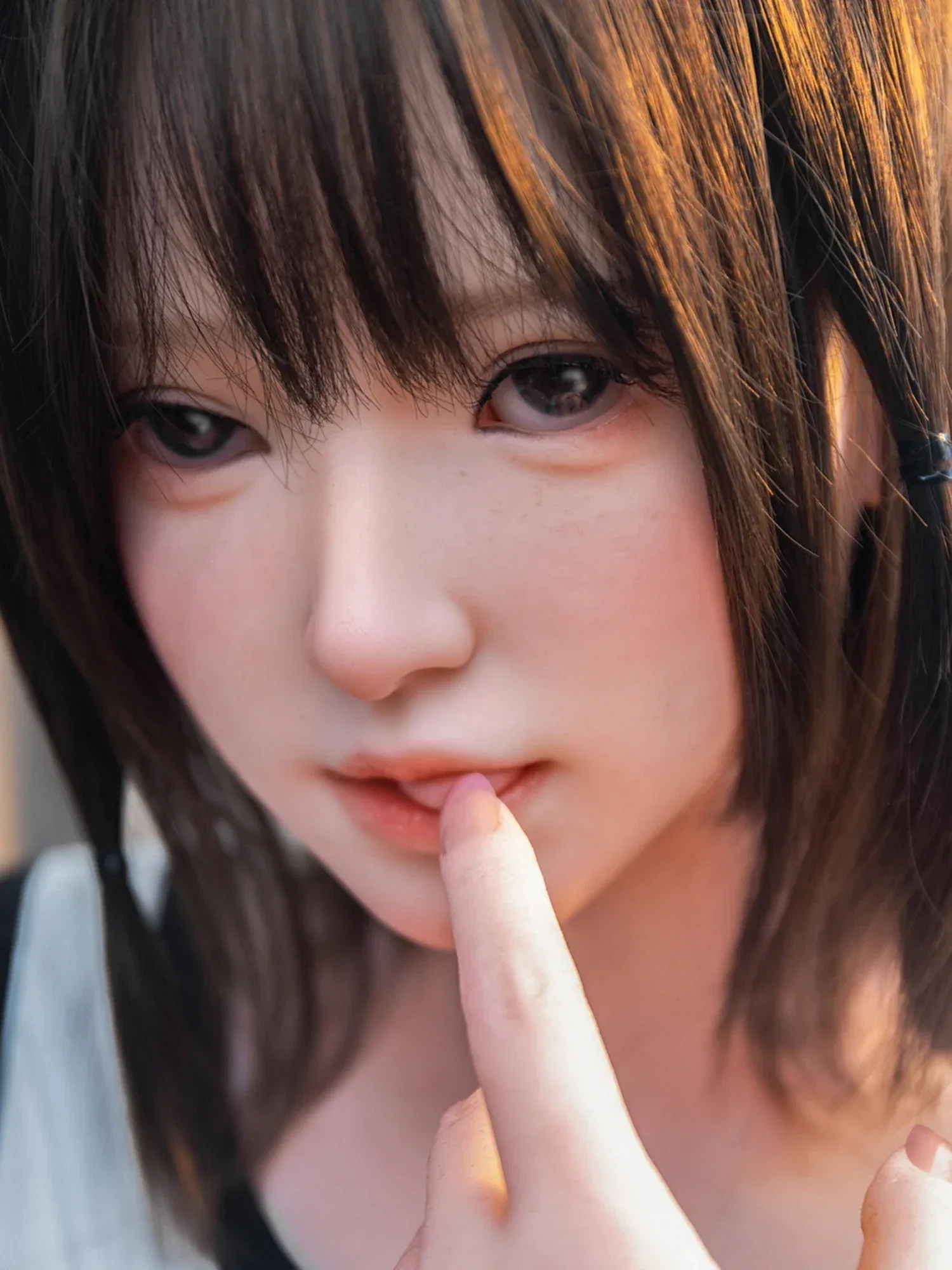 F5787—161cm\/5ft3-36.5kg A Cup Silicone Asian  Sex Doll  | Firefly Diary view 6