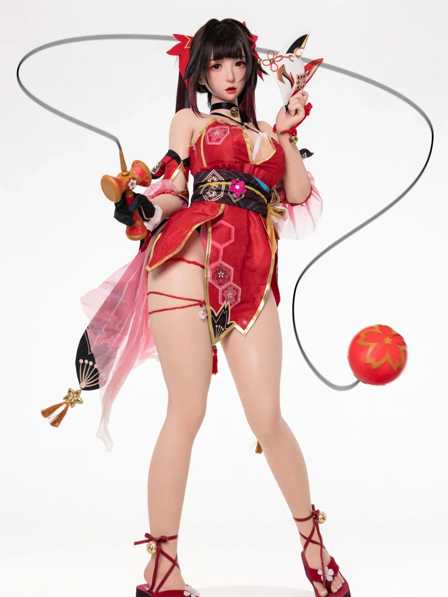 F7121-155Mcm(5.1ft)-38kg 2.2cf E Cup Silicone Japanese Cosplay Sex Doll【ChunMoMo】｜AITIA Doll view 6