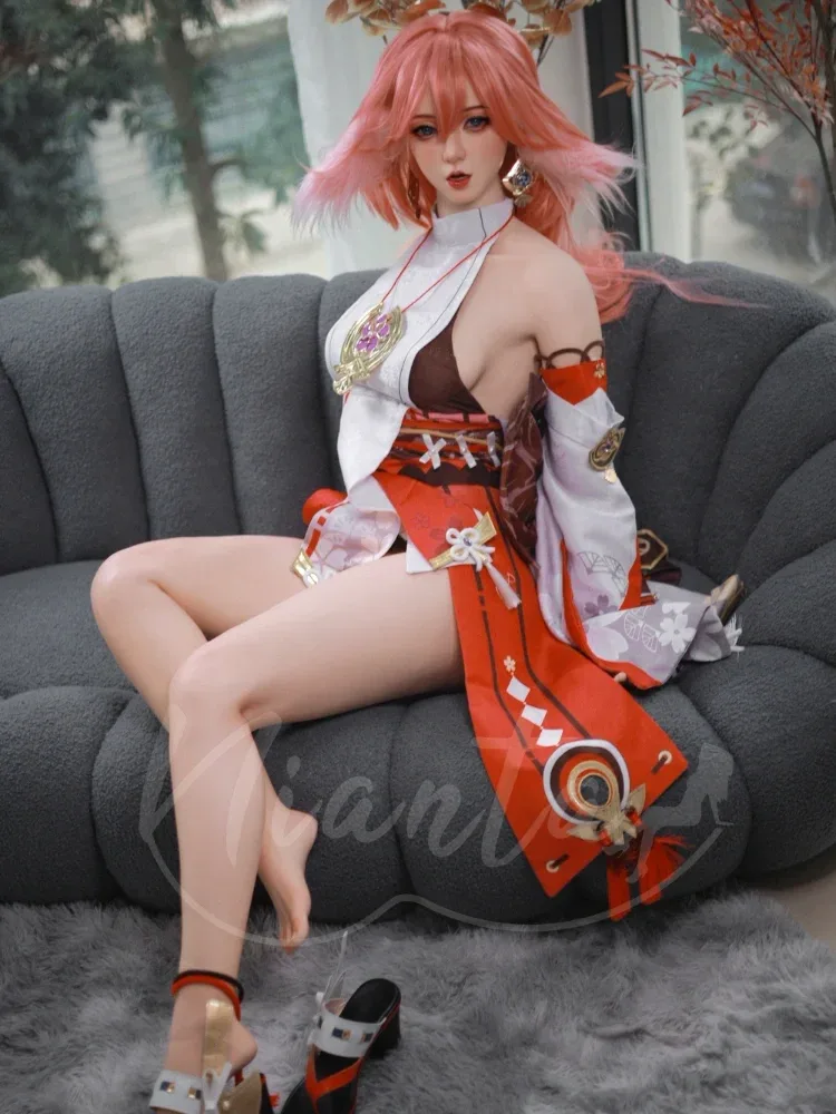 F2513-164cm(5.4ft)\/36kg E Cup Miko Yatsura ROS Silicone Sex Doll【In Stock USA 】｜Nianta Doll view 3