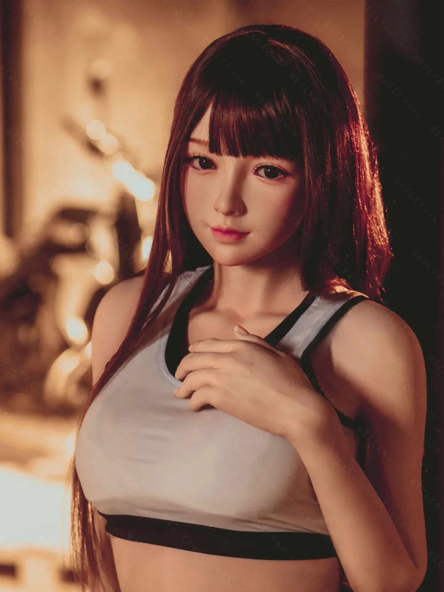 F4735-160cm(5.3ft)-34kg 2.1 B Cup Asian Real Silicone Chinese Sex Doll｜Bezlya Doll view 4