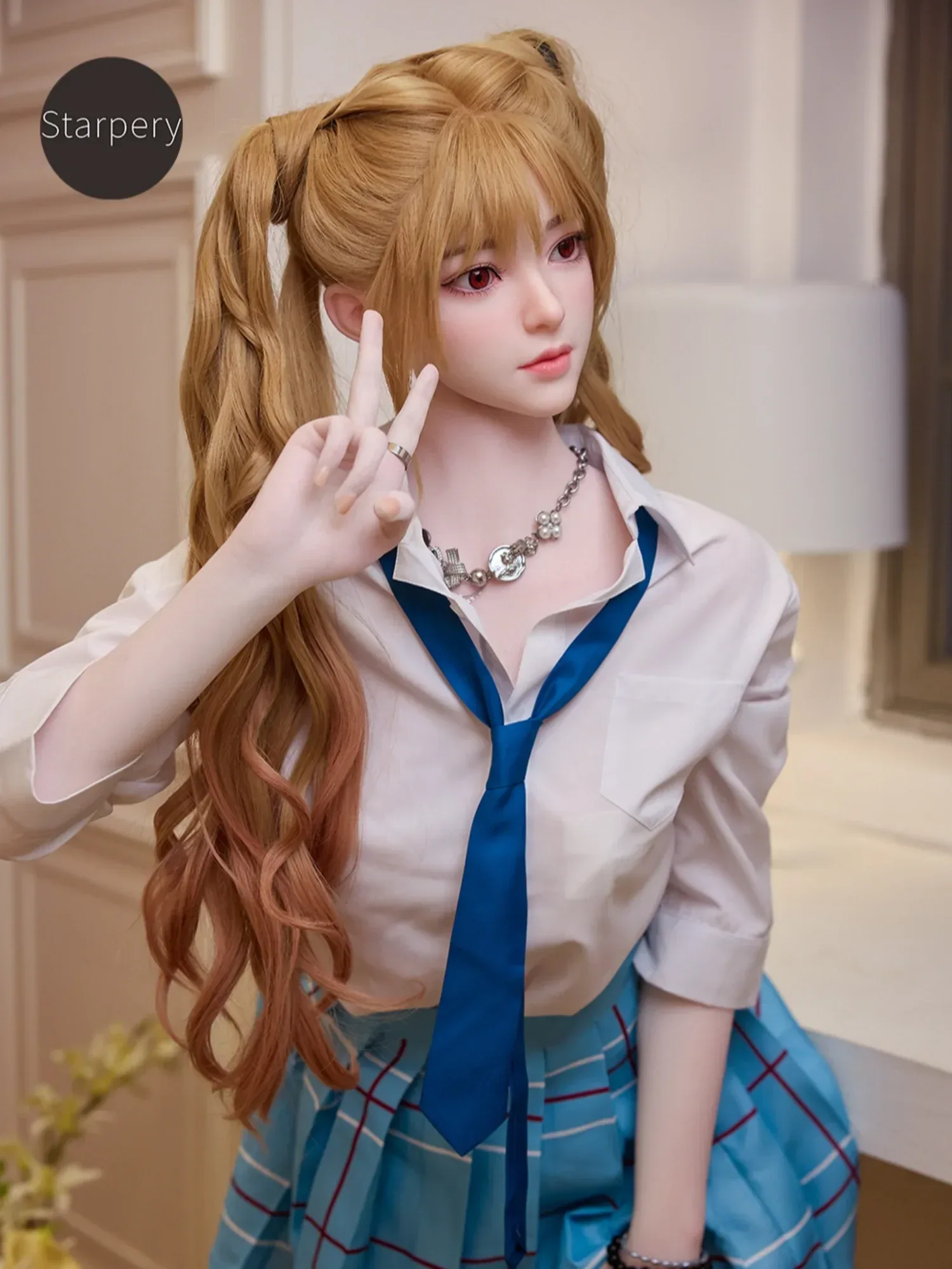 F9120-163cm\/5ft3-32.6kg C Cup Asuka  Asian Silicone Anime Japanese Sex Doll | Starpery Doll view 12