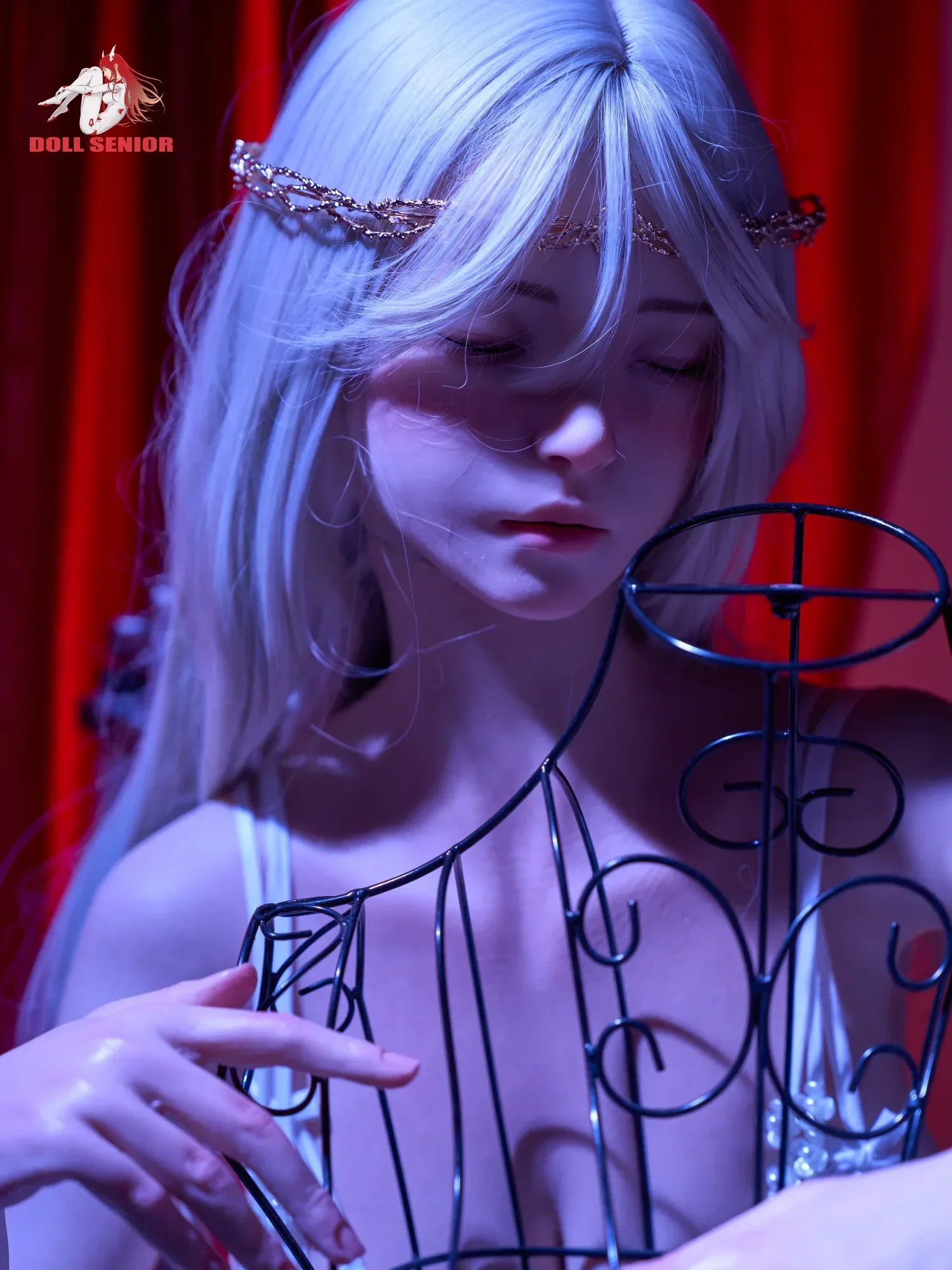 F9195- 165cm(5ft4)-32kg F Cup Sleeping Beauty Silicone Gel Breast Fullsize Sex Doll丨Doll senior view 2