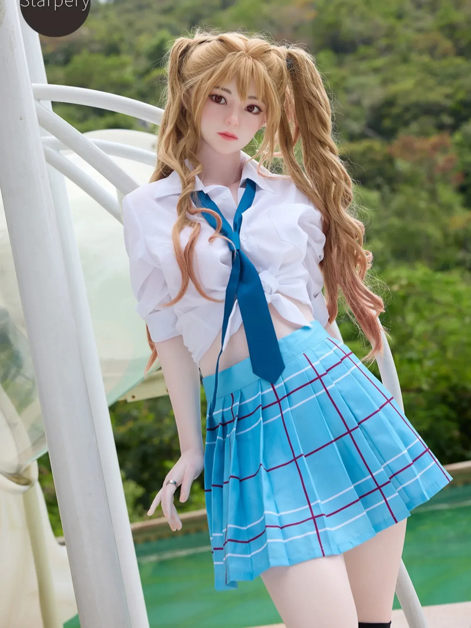 F9120K-163cm\/5ft3-32.6kg C Cup Asuka Asian Silicone Full Size Realistic sex with sex doll【IN Stock US】 | Starpery Doll view 6