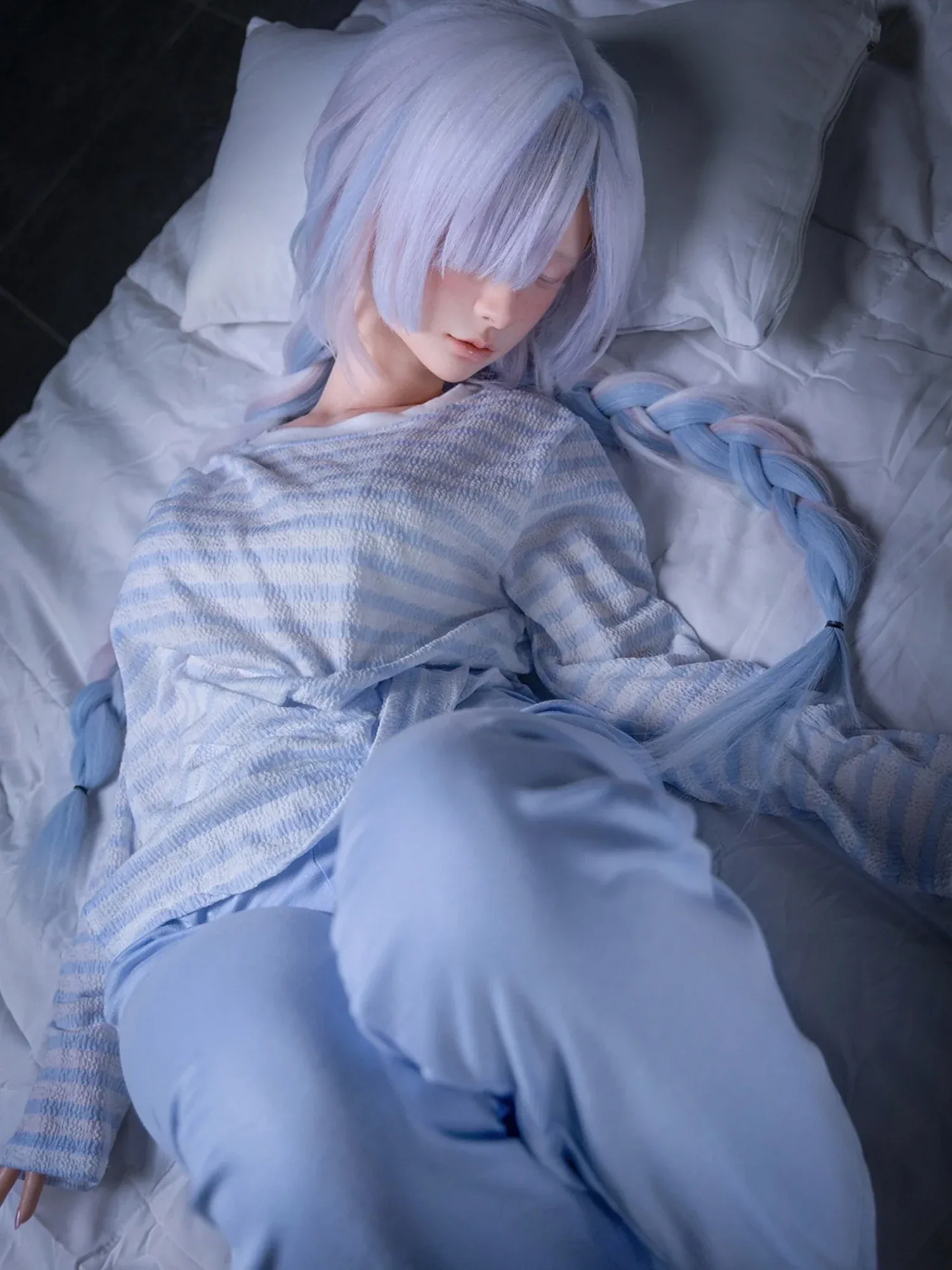 F6313—153cm\/5ft4-28kg B Cup Silicone Closed Eye Small Breasted Sex Doll  | Firefly Diary MAX view 7