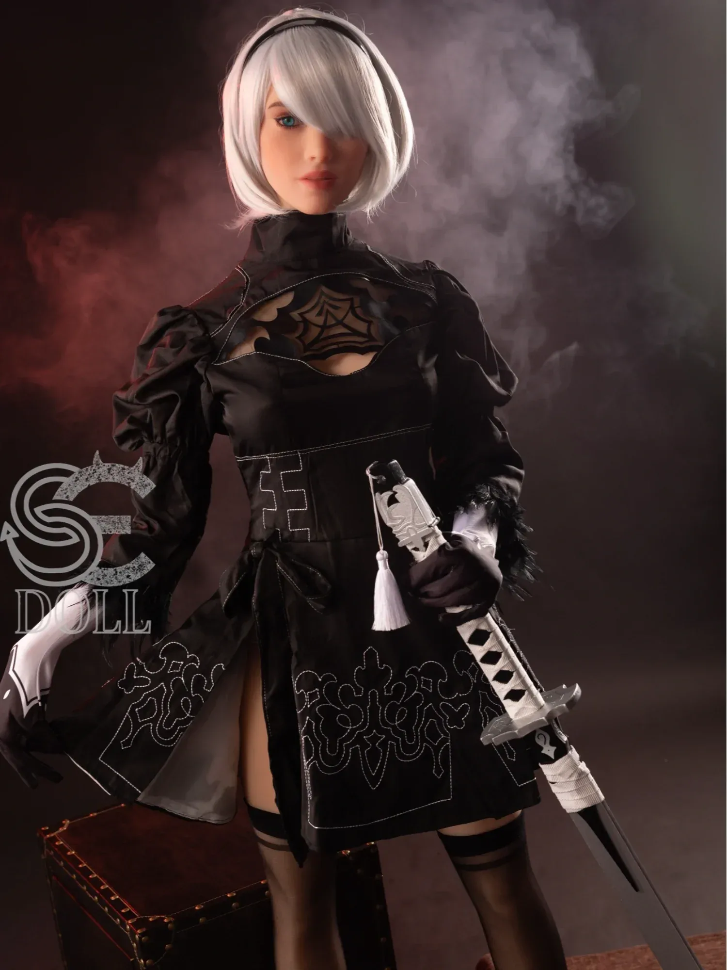 F3718-163cm(5.3ft)-37kg Gloria E Cup TPE Robotic European Anime Sexy Adult Sex Doll|SE Doll view 2