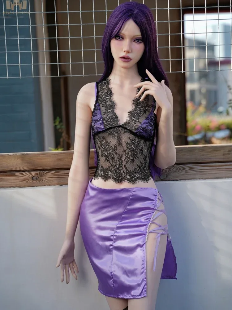 F7667-170cm\/5ft7-27kg A Cup Silicone Flat Chest Full Body Sex Doll Natalie｜Doll Castle view 3