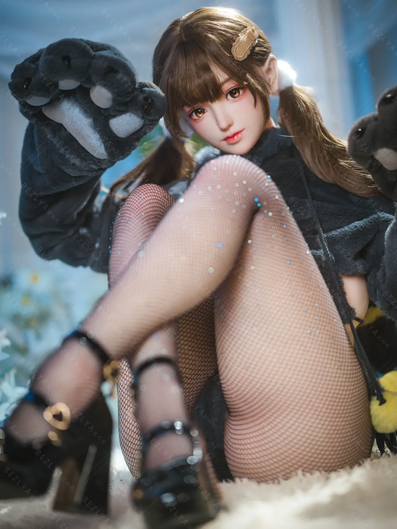 F4699-155Mcm(5.1ft)-40kg 2.0+ G Cup Mini Silicone Head Asian Chinese Sex Doll｜Bezlya Doll view 8