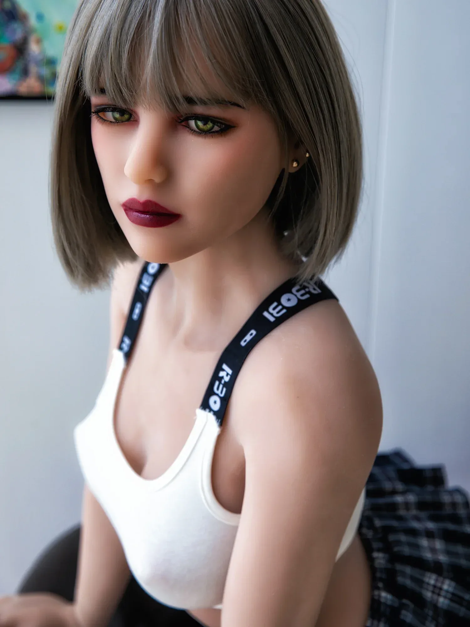 F3822-158cm\/5ft2 B Cup Melancholy Eyes TPE Sex Doll | HR Doll view 1
