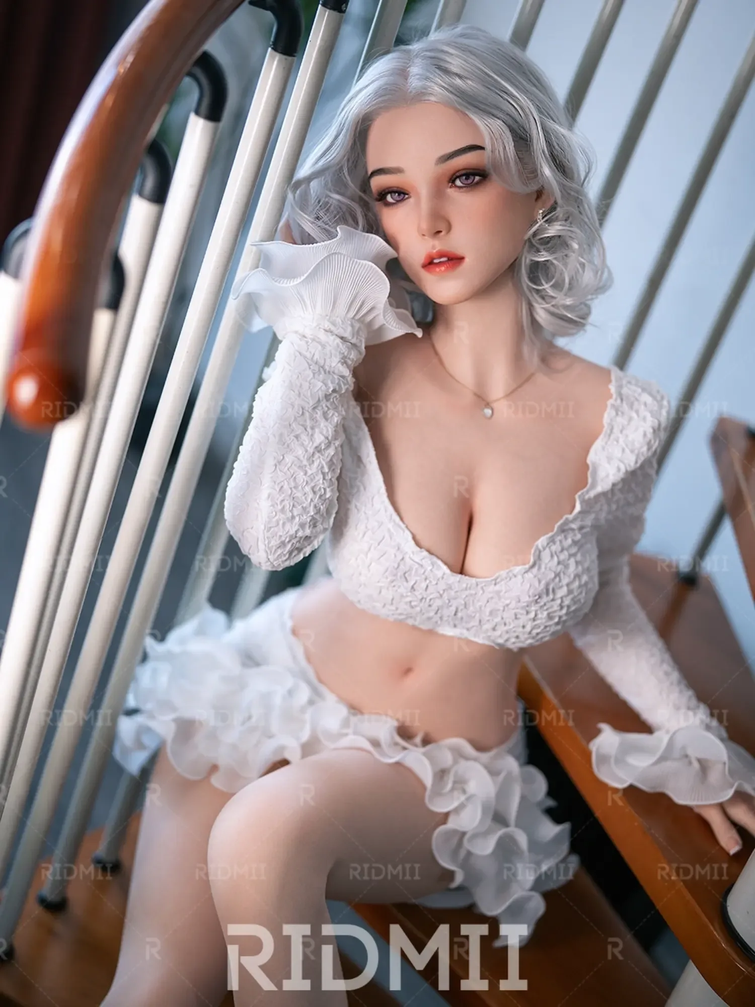 F8502-164cm\/37kg Silicone Full Size Implanted Hair Adult Sex Doll Arin US Sex Dolls【IN STOCK USA】 | Ridmii view 8
