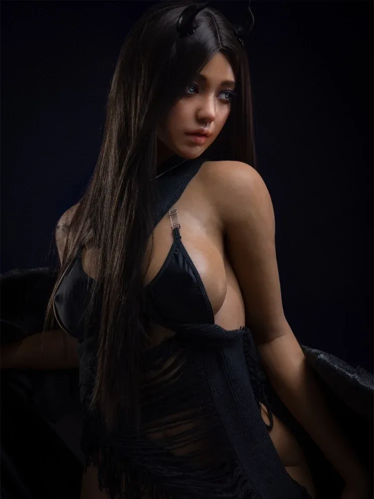 F3512-170cm（5.6ft）-43kg D Cup Demons Life-Size Silicone Sex Doll｜Real Lady view 3