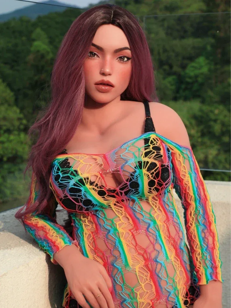 F1514-155cm(5ft1)-38kg E Cup Ginny  MILF Silicone Head Most Realistic Sex Doll |Climax Doll Pro view 3