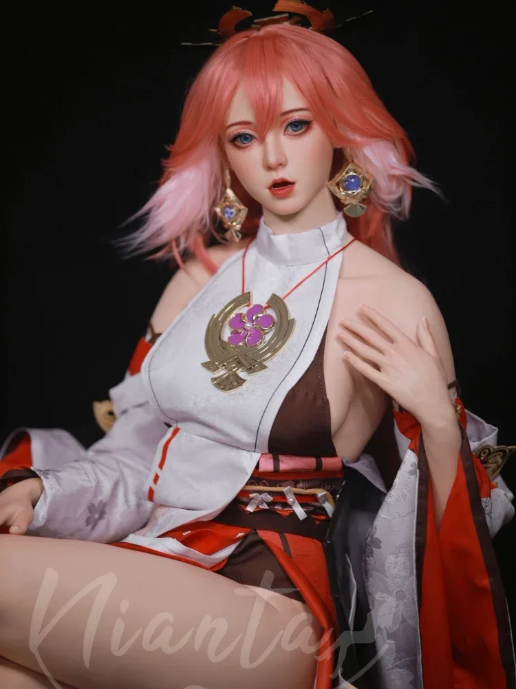 F2513-164cm(5.4ft)\/36kg E Cup Miko Yatsura ROS Silicone Sex Doll【In Stock USA 】｜Nianta Doll view 7
