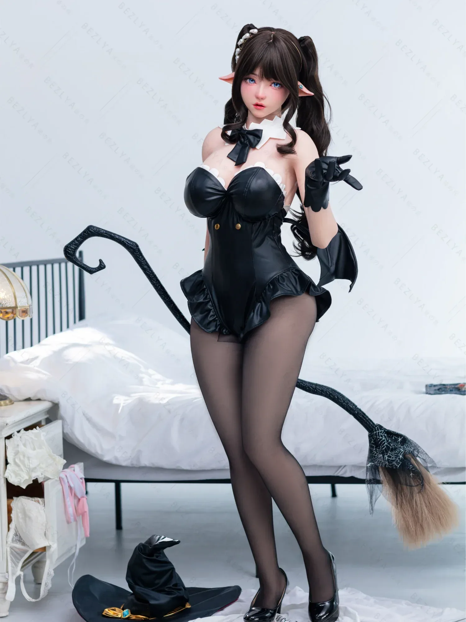F9381-155Mcm(5.1ft)-40kg 2.0+ G Cup Mini Silicone Head Asian Chinese Fuck Dolls|Aitia Doll view 4