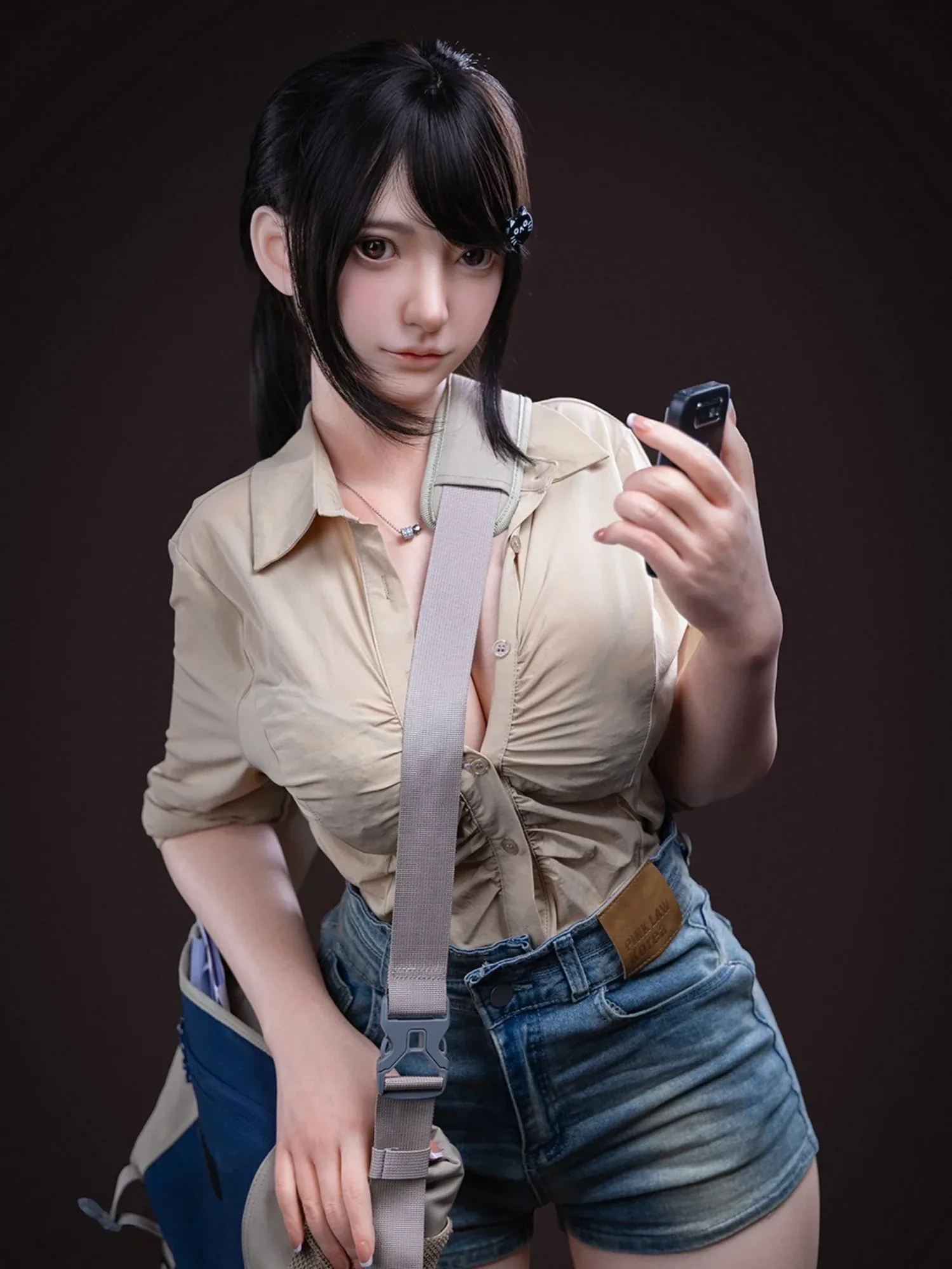 F6157—164cm\/5ft4-30kg G Cup Silicone Asian  Sex Doll  | Firefly Diary view 7