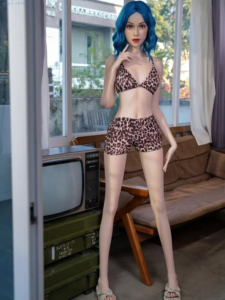 F7666-170cm\/5ft7-27kg A Cup Silicone Flat Chest Full Body Sex Doll Eiko｜Doll Castle view 2