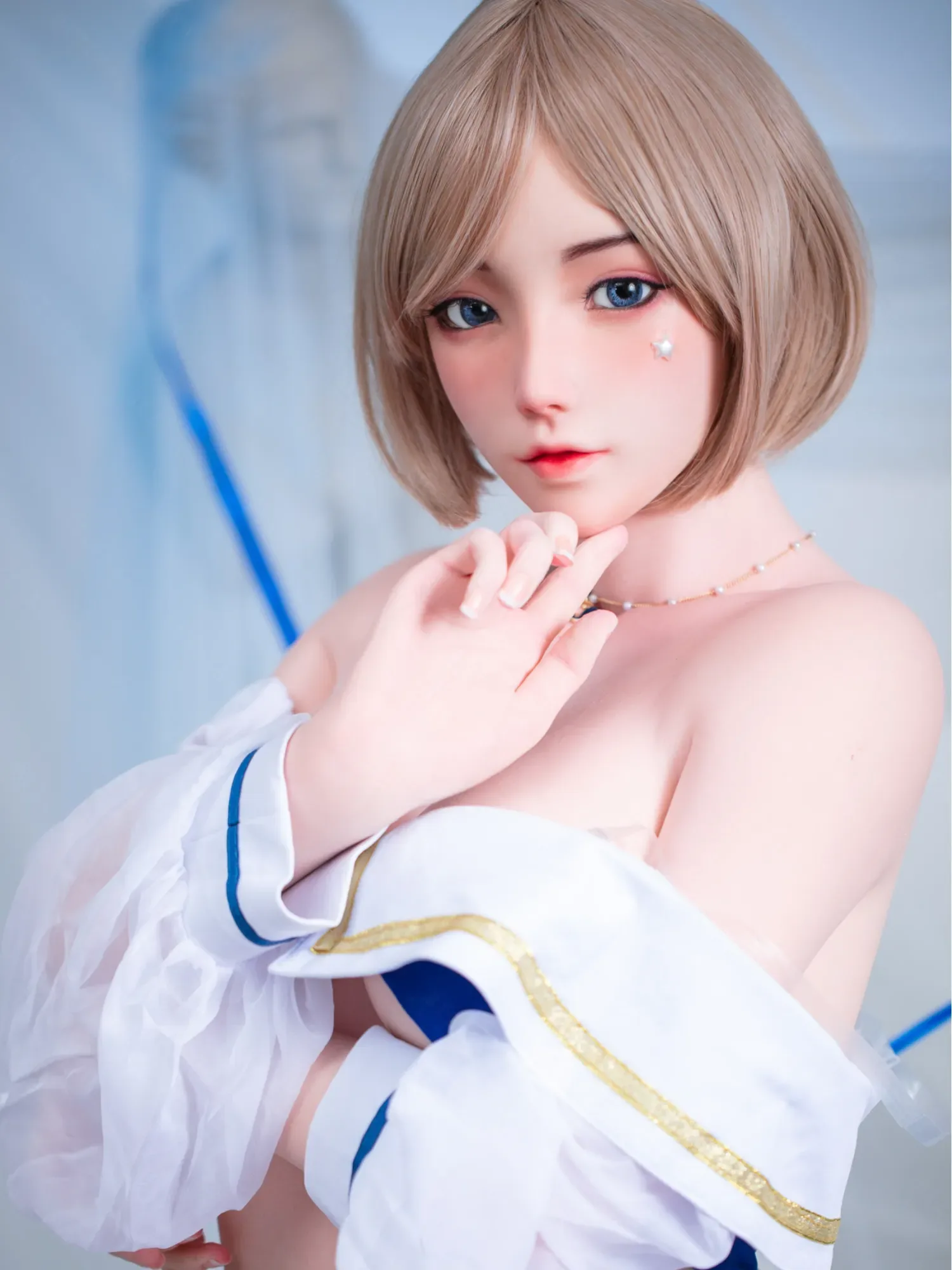 F4763-160cm(5.3ft)-34kg 2.1 B Cup Mini Asian Real Silicone Chinese Sex Doll｜Bezlya Doll view 9