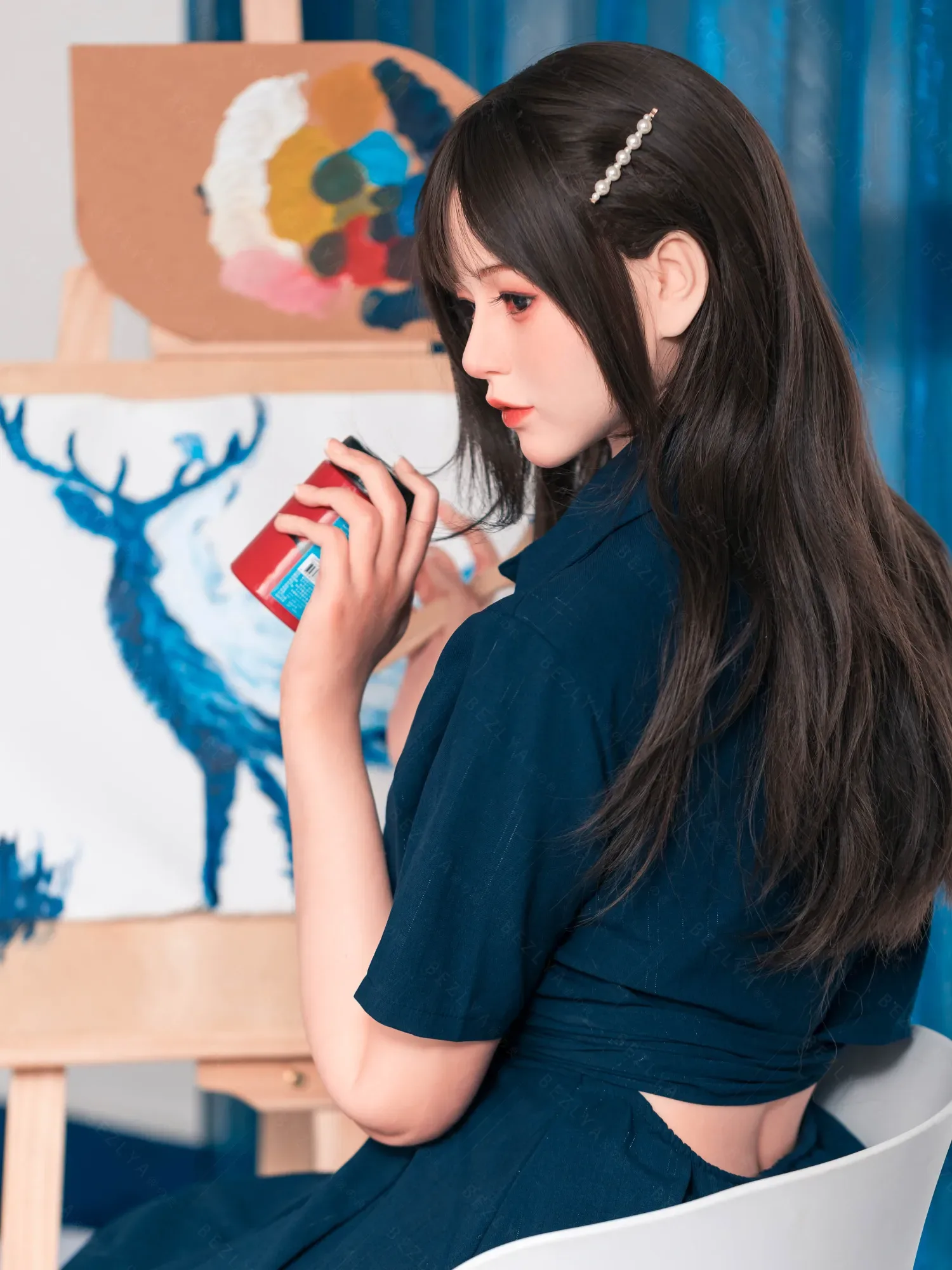 F4772-162cm(5.4ft)-39.5kg 2.2u B Cup Asian Real Silicone Chinese Sex Doll｜AITIA Doll view 9