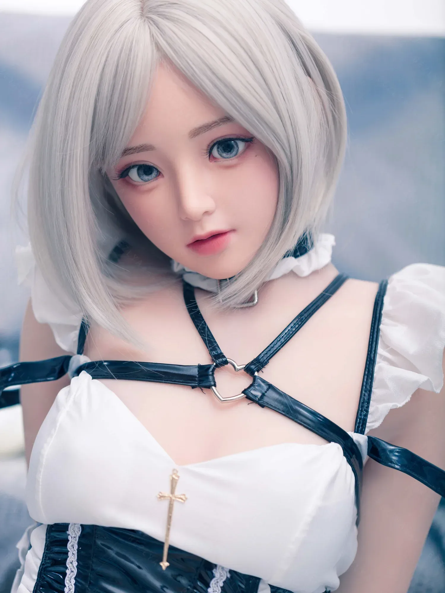 F4768-155Rcm(5.1ft)-37kg 2.0 A Cup Robot Silicone Head Adult Asian Chinese Sex Doll｜Bezlya Doll view 3