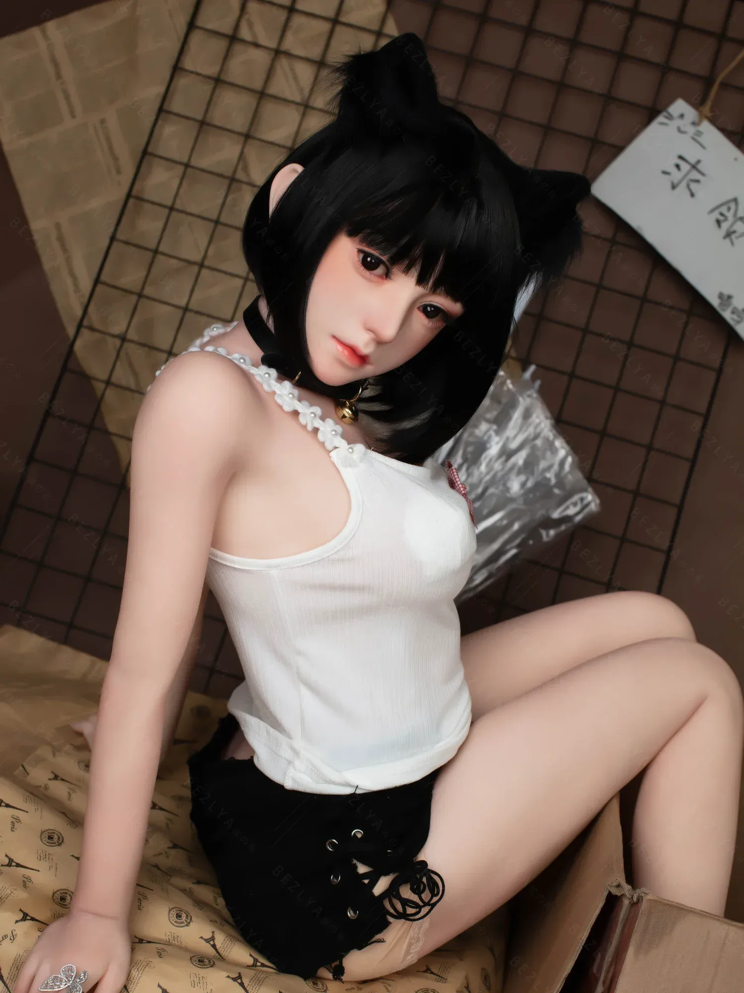 F4705-160cm(5.3ft)-34kg 2.0 B Cup Asian Robot Chinese Silicone Head Sex Doll｜Bezlya Doll view 8