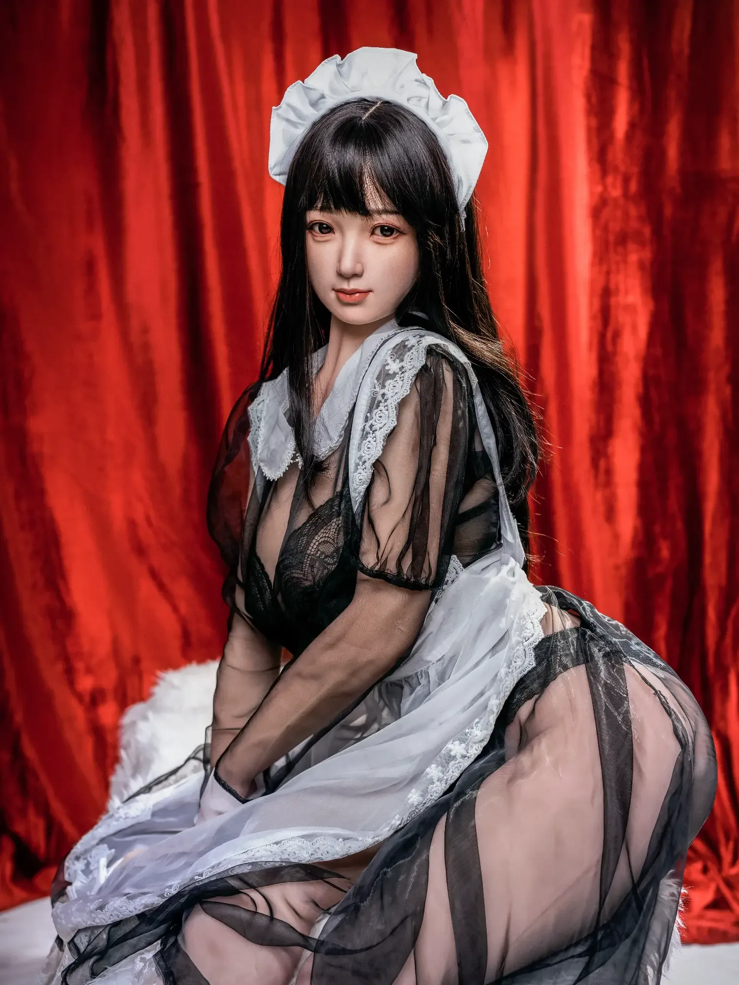 F4706-155Mcm(5.1ft)-40kg 2.0 G Cup Asian Robot Silicone Head Chinese Sex Doll｜Bezlya Doll view 6
