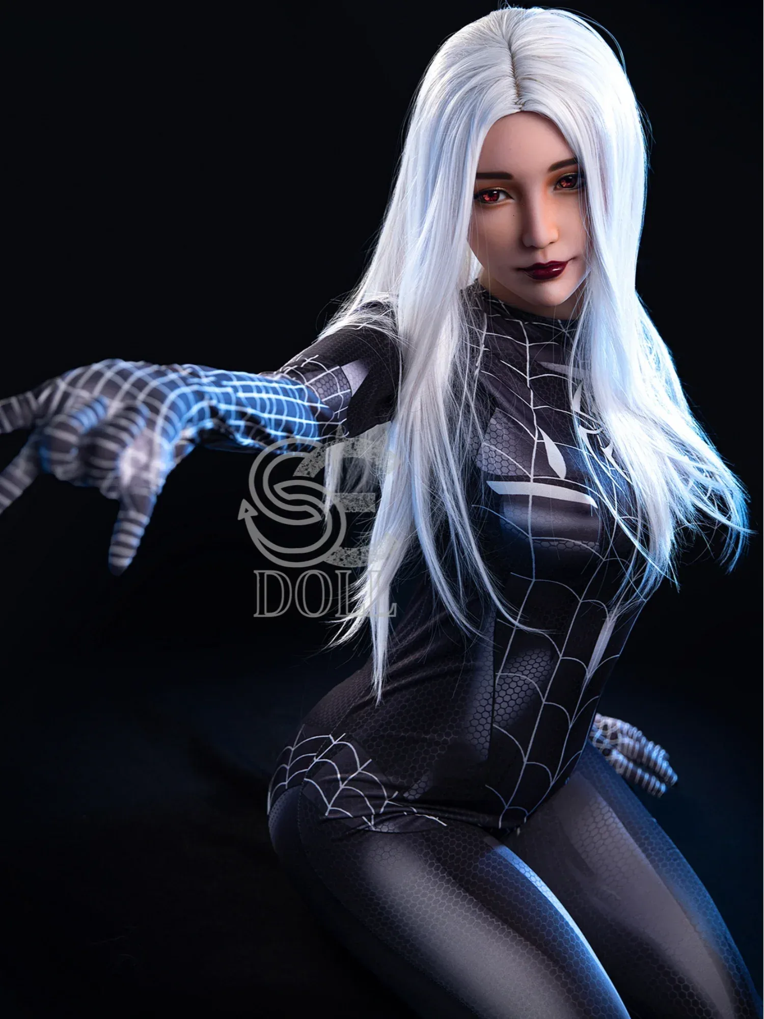 F3724-163cm(5.3ft)-37kg Kitty E Cup TPE Asian Anime Sexy Fantasy Realism Woman Sex Doll|SE Doll view 3