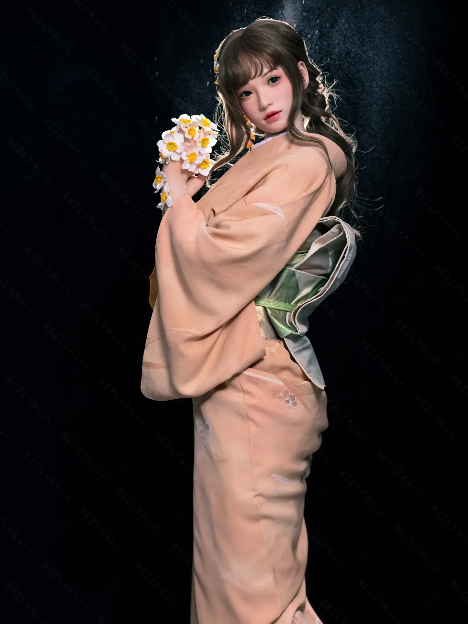 F4780-162cm(5.4ft)-39.5kg 2.2u B Cup Asian Real Silicone Japanese Sex Doll｜AITIA Doll view 9