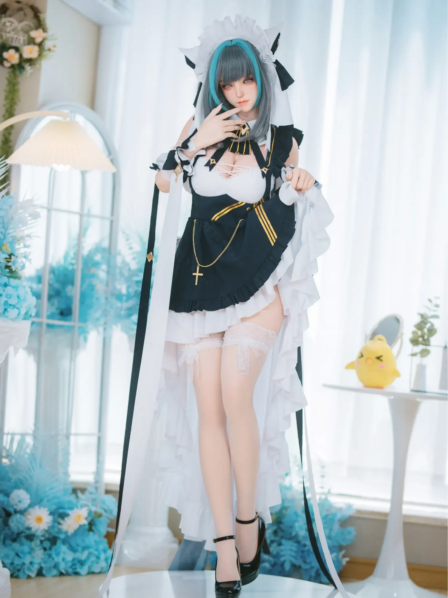 F4789-155Mcm(5.1ft)-38kg 2.2cf E Cup Mini ROS Silicone Anime Asian Adult Chinese Sex Doll｜AITIA Doll view 10